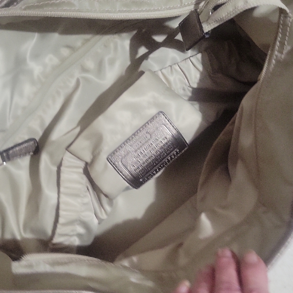COACH MONOGRAM DIAPER BAG - Picture 9 of 10